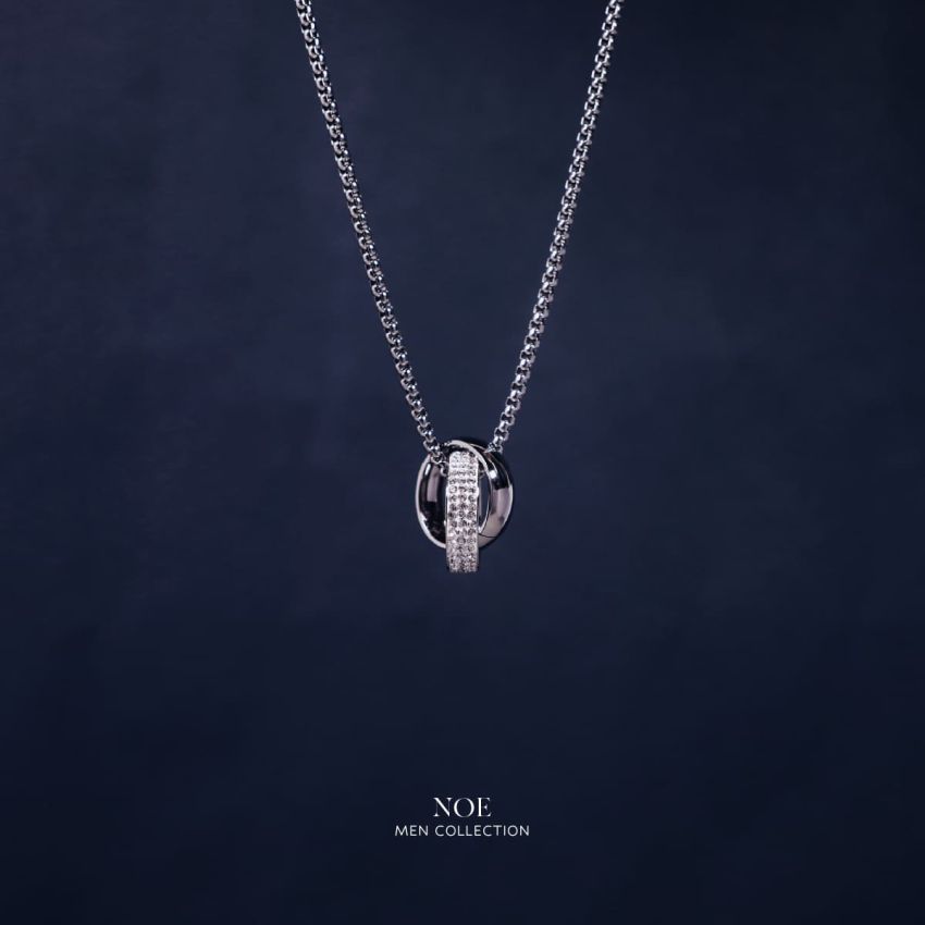 Noe 閃爍雙環頸鏈