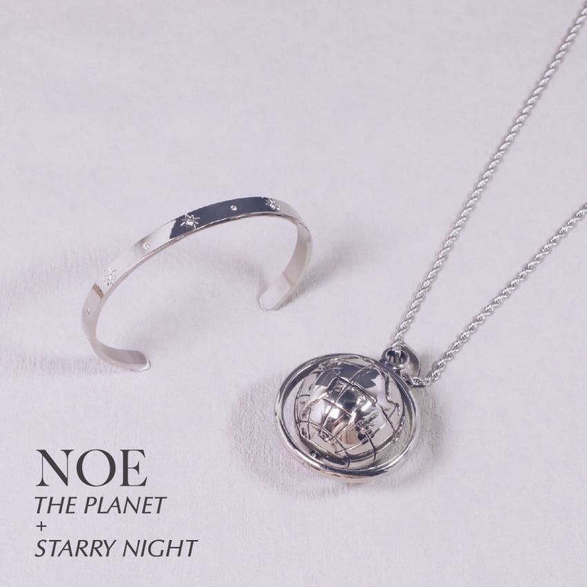 Noe 創意星球頸鏈