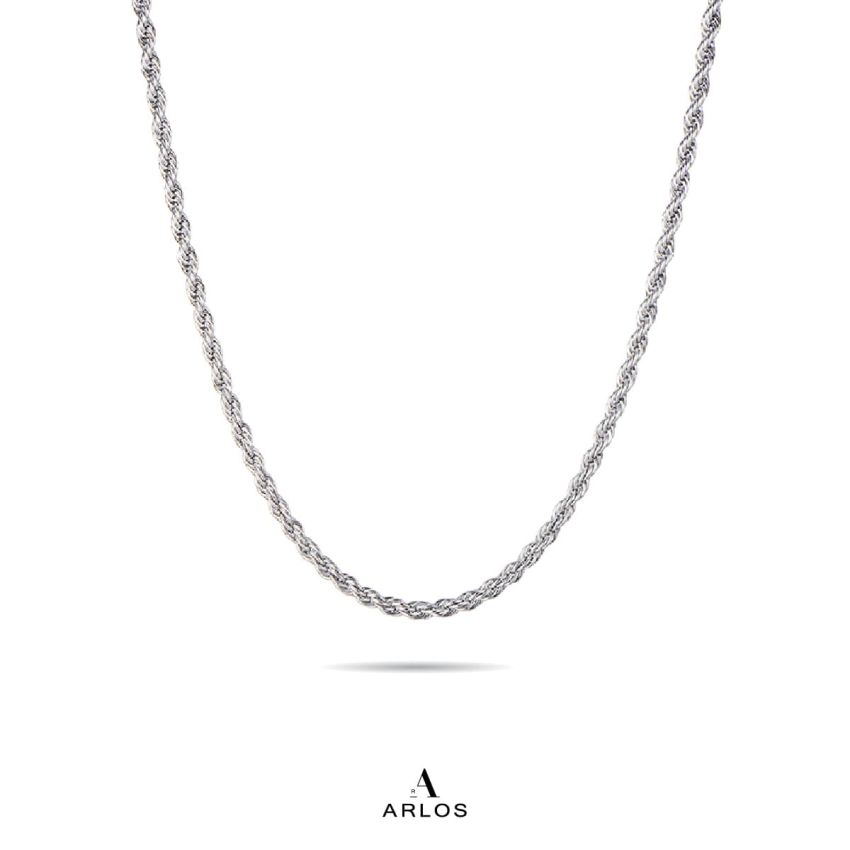 Noe 個性麻花頸鏈 (76CM)