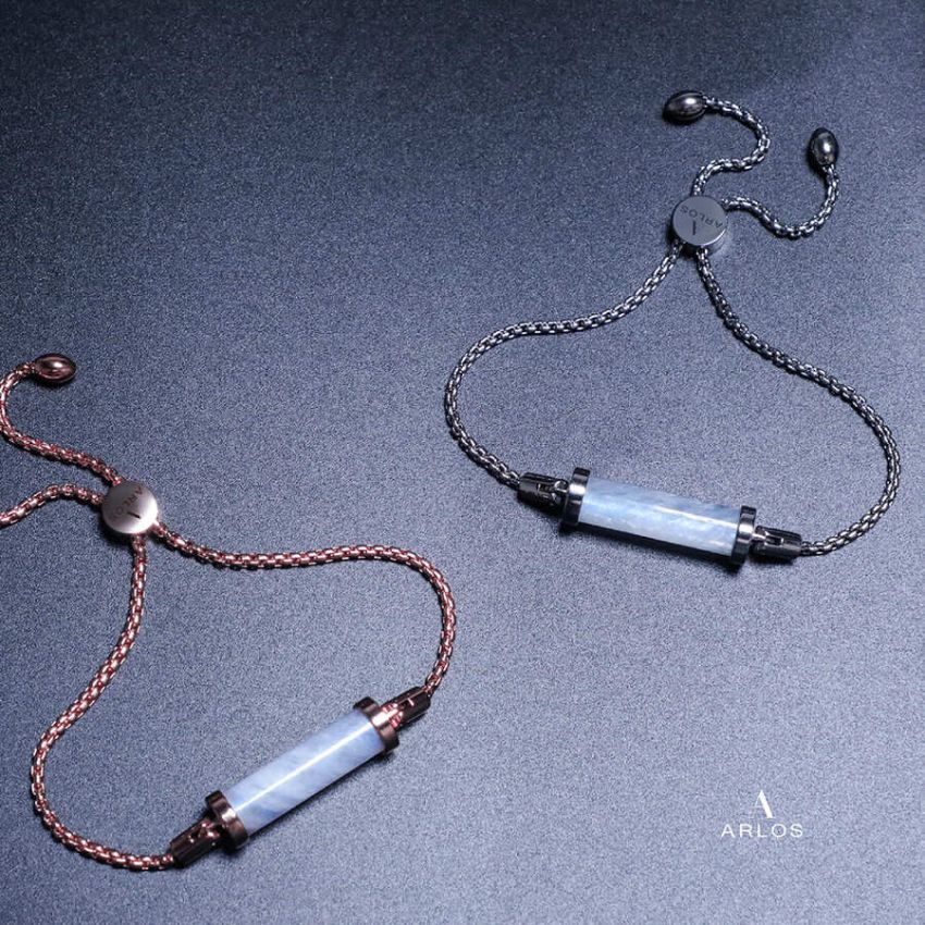 月亮石CC編織手繩 (左右索)