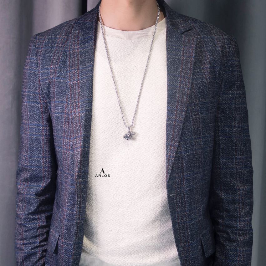 Noe 個性大灰熊頸鏈