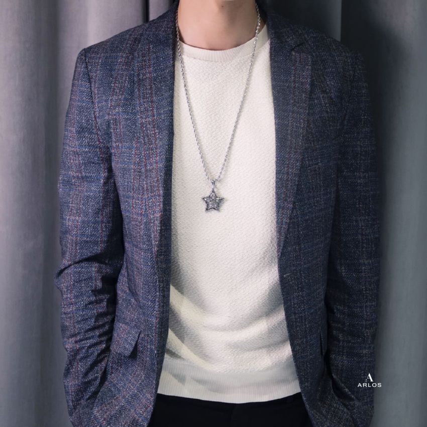 Noe 復古五角星頸鏈