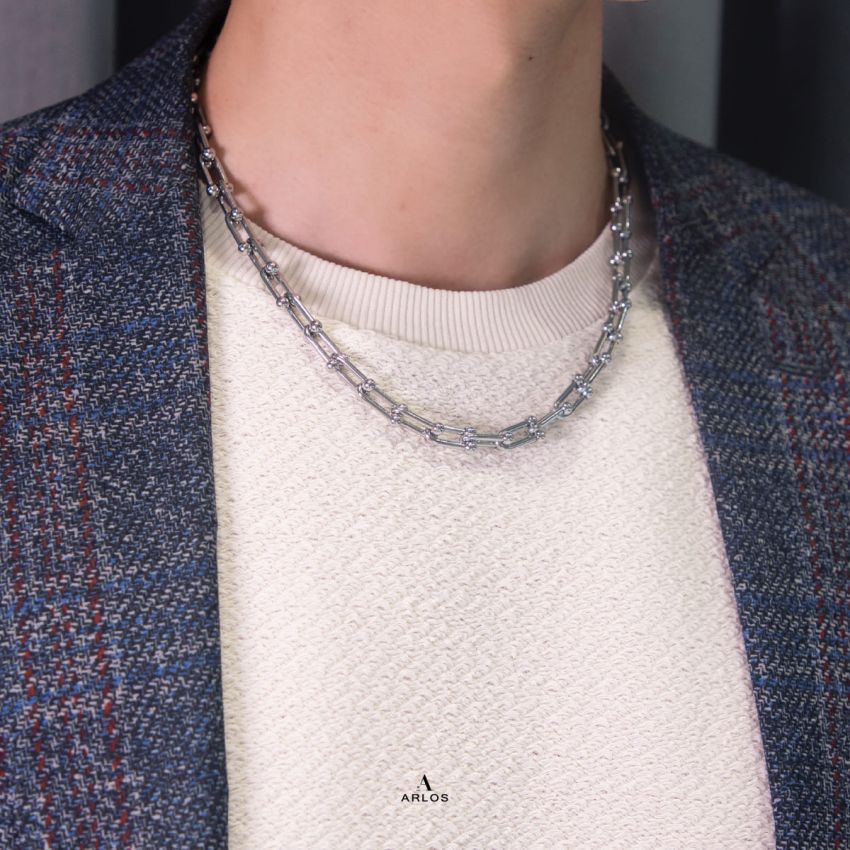 Noe 個性幾何U型頸鏈