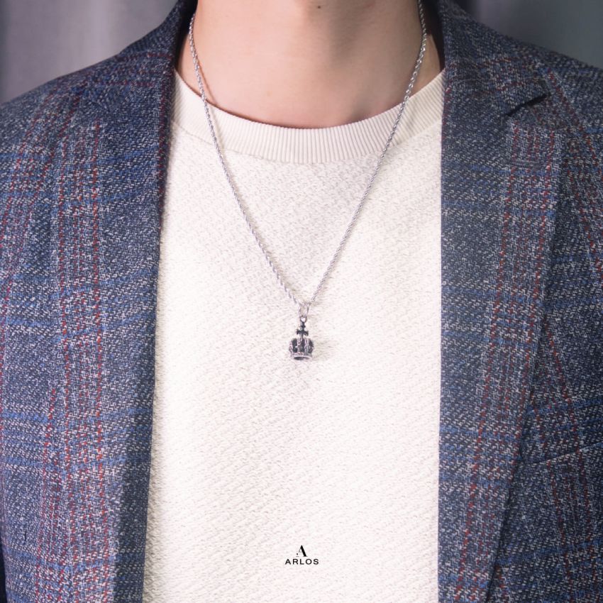 Noe 個性皇冠頸鏈