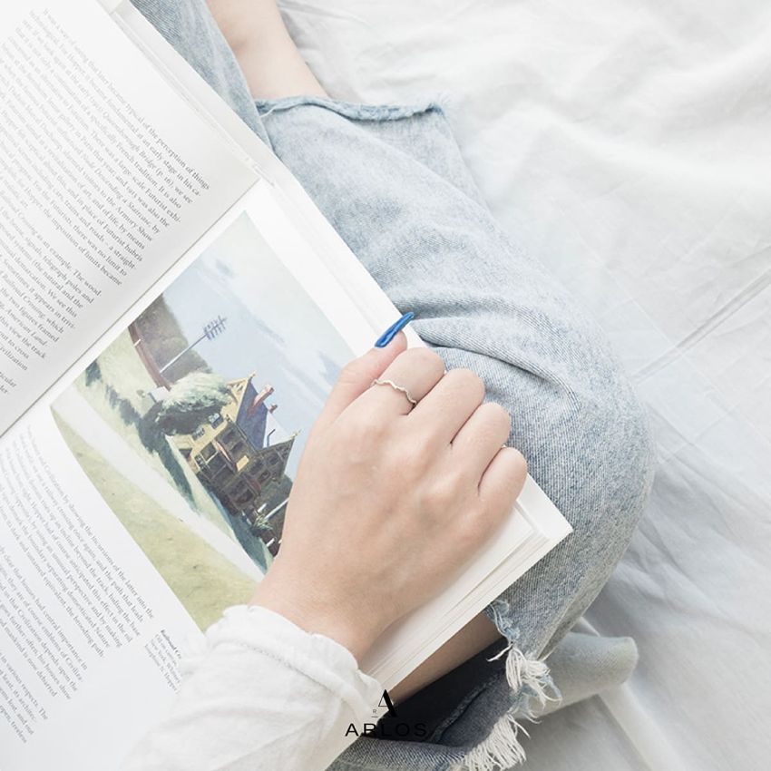 個性波浪開口戒指