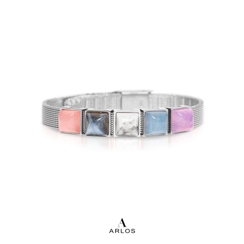 MIY 精鋼手帶 (白金色)