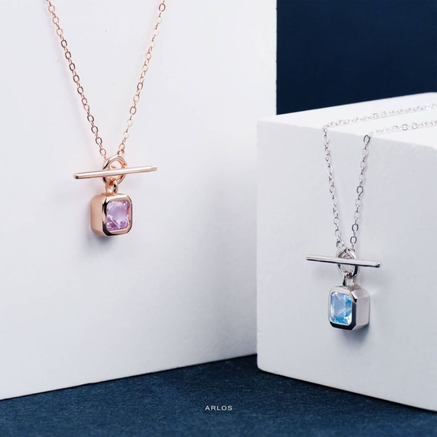 Adora 薰衣草紫水晶個性頸鏈