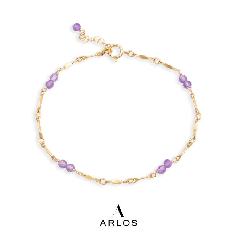 Rila 誕生石14K包金手鏈