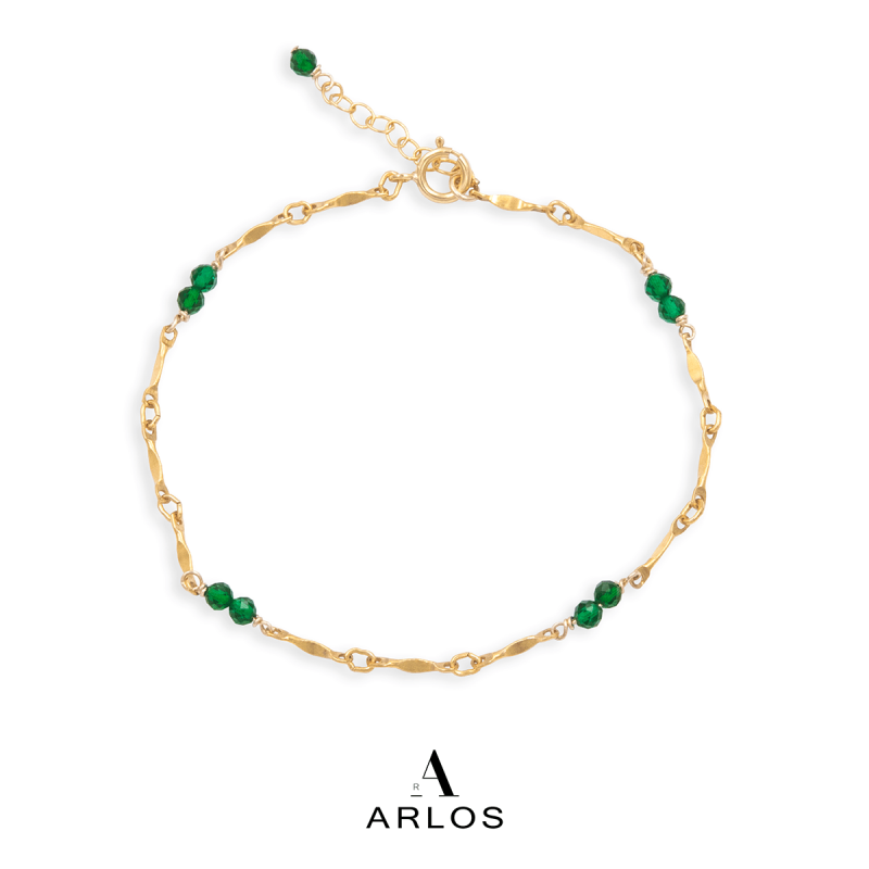 Rila 綠寶石手鏈 (五月誕生石)