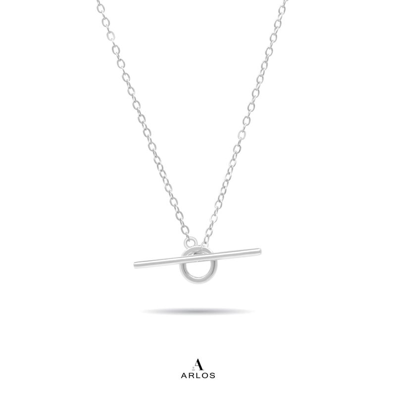 Adora 個性頸鏈 (白金色)