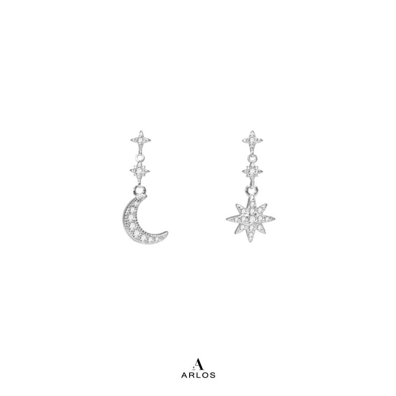 Aloha 閃爍星月耳環