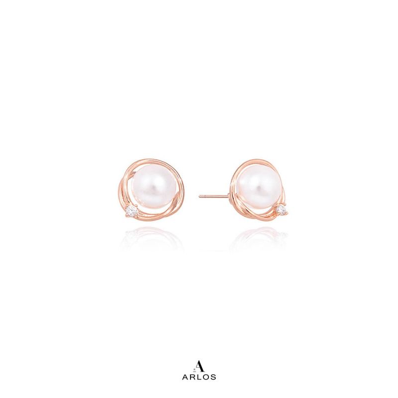 Aloha 個性珍珠耳環