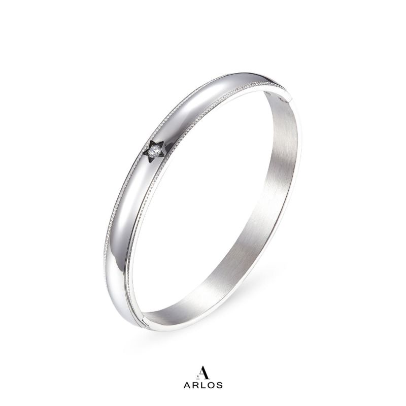 Éternel 個性星形手鐲 (白金色)