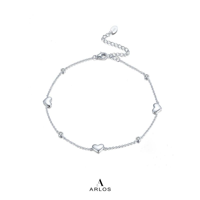 Dora 優雅愛心腳鏈