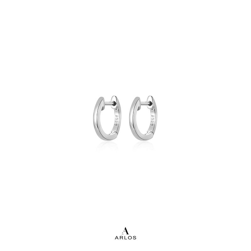 Aloha 純銀圈耳環