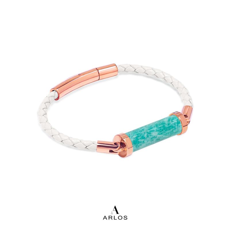 亞馬遜石CC皮繩 (單圈)