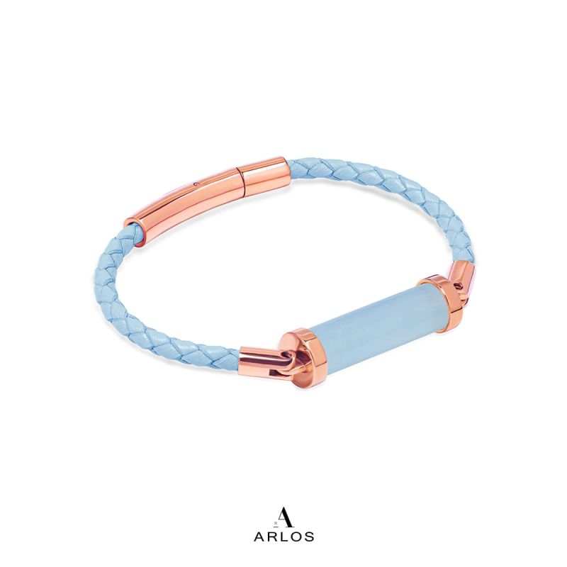 海藍寶CC皮繩 (單圈)