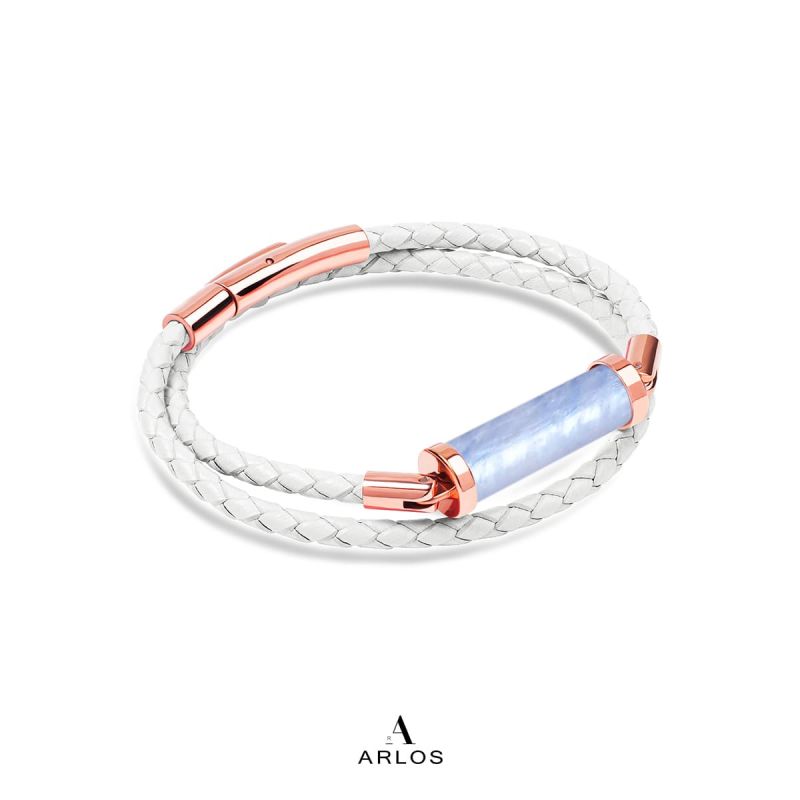 月亮石CC皮繩 (雙圈)