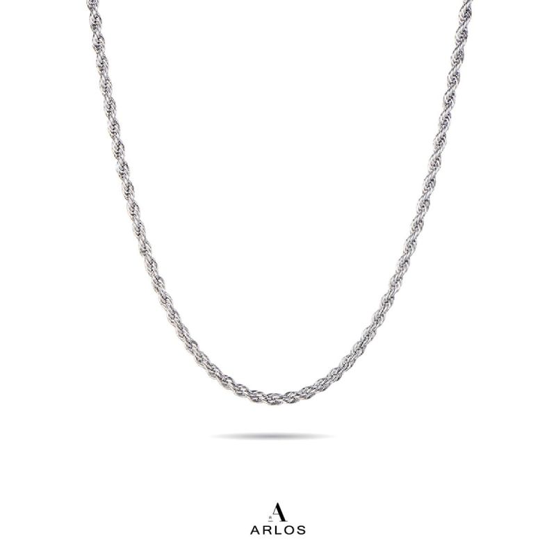 Noe 個性麻花頸鏈 (76CM)