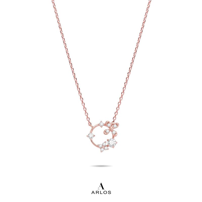 L'amour 閃爍小花頸鏈