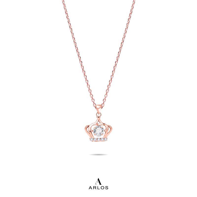 氣質皇冠跳動頸鏈