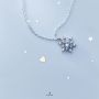 L'amour 閃亮雪花頸鏈