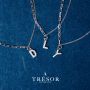Trésor 字母 [ Y ] 手鏈 (白金色)